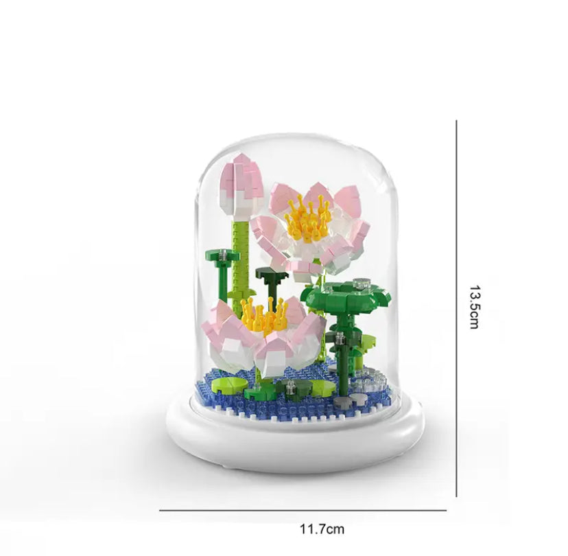 Flower Legos, Lamp