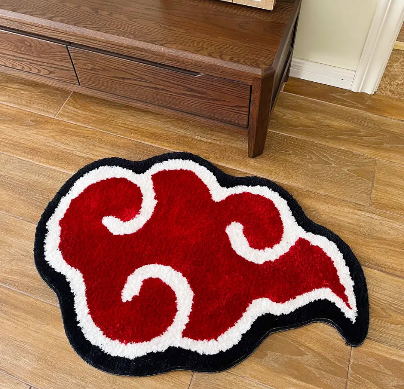 Anime Red Cloud Rug