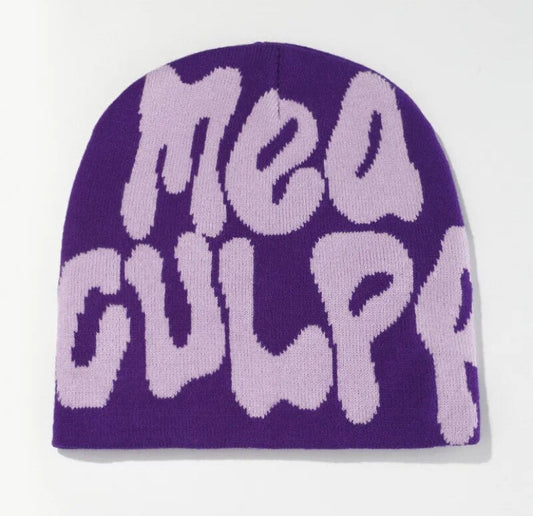 Purple Mea Cupla Beanie