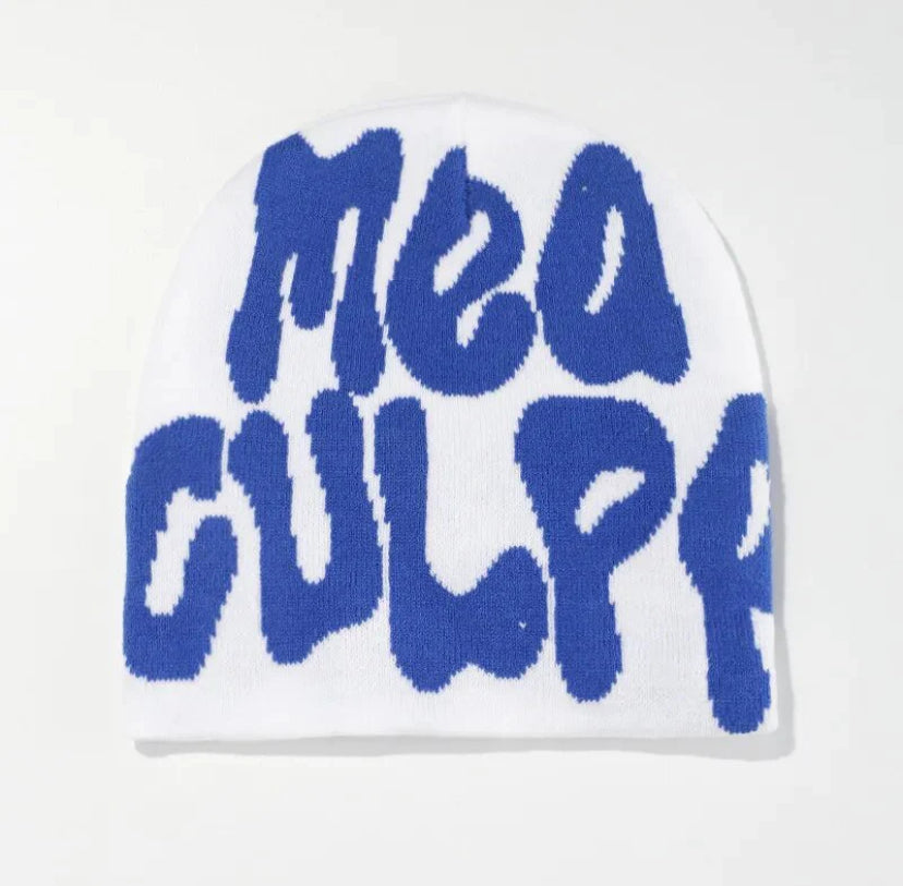 White Mea Cupla Beanie