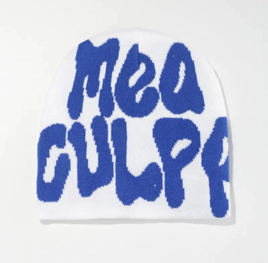 White Mea Cupla Beanie