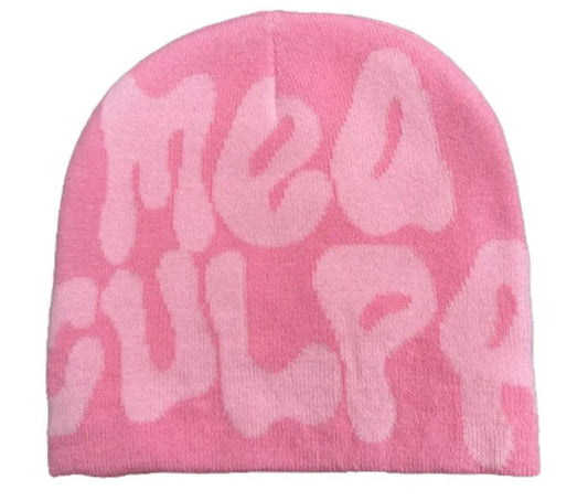 Pink Mea Culpa Beanie