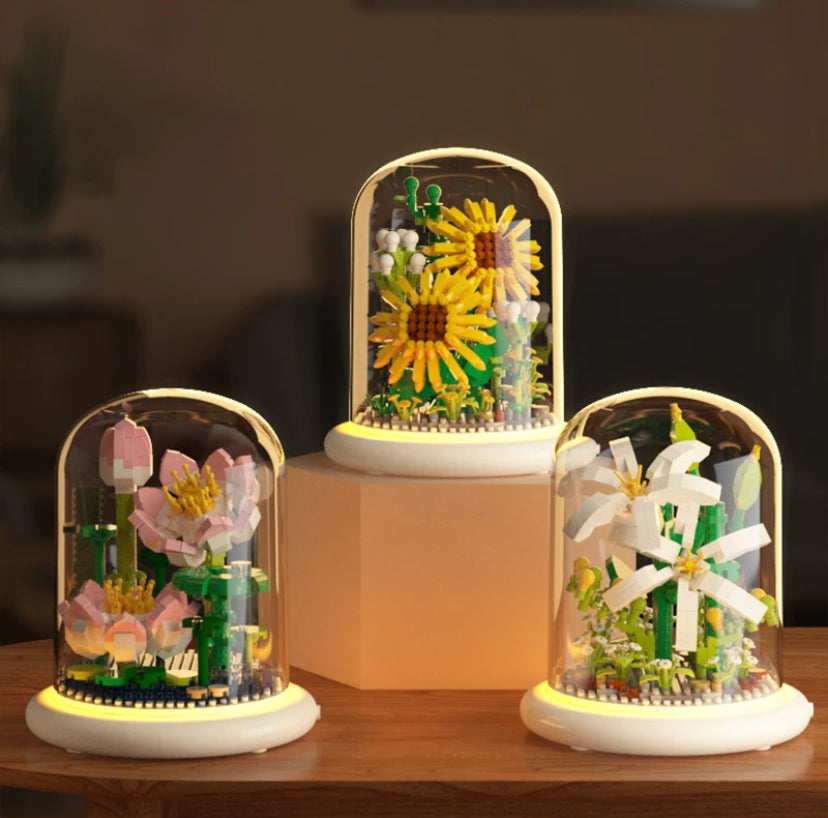 Flower Legos, Lamp