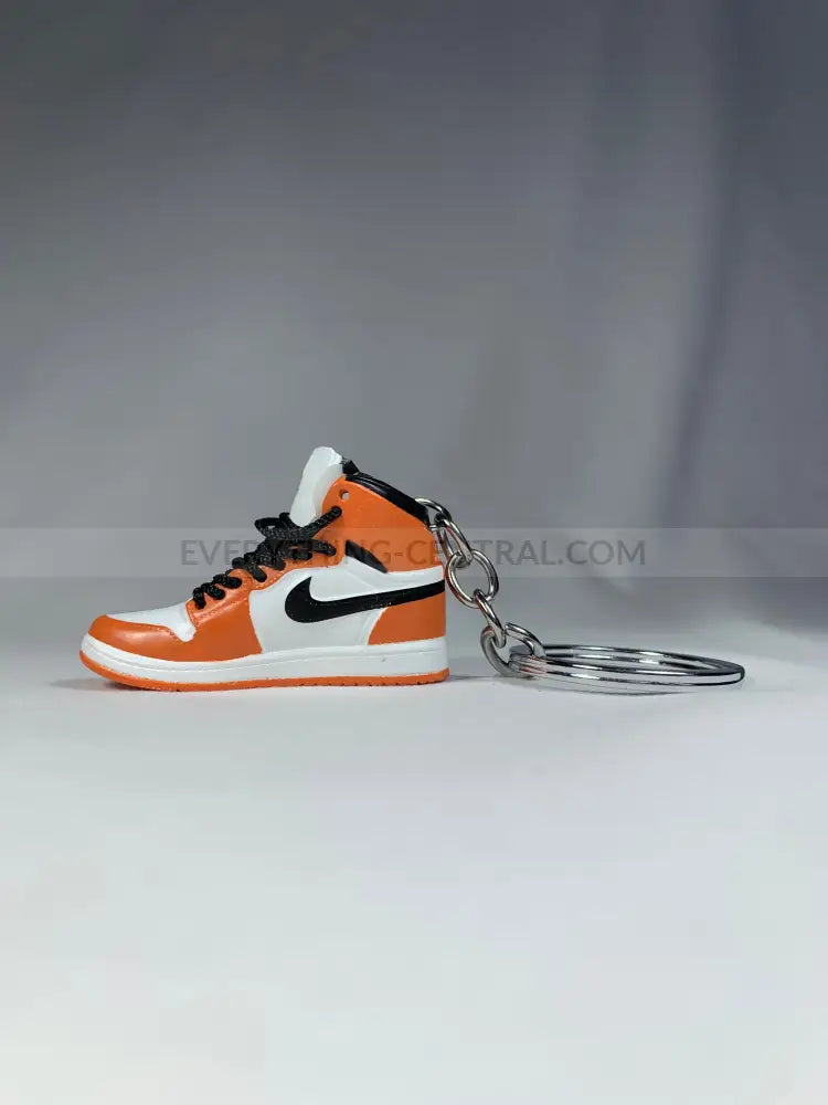 Orange & White Jordan 1S