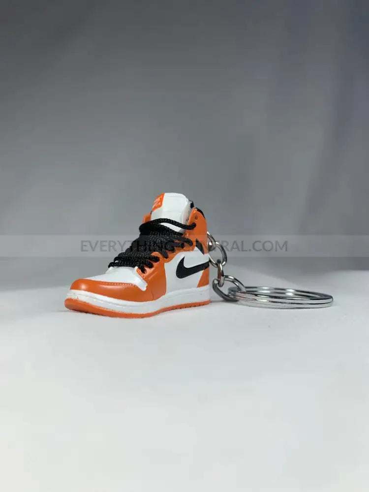 Orange & White Jordan 1S