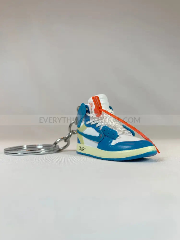 Ow X Air Blue Jordan 1S